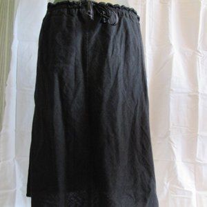 H&M black skirt w/drawstring